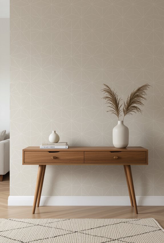 removable washable patterned wallcovering