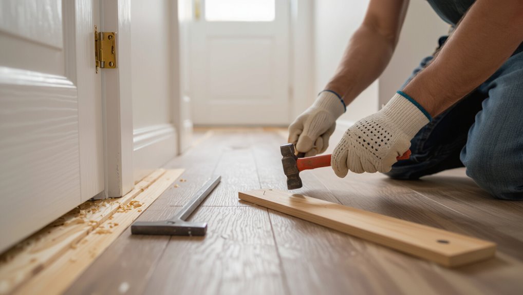 remove doors and trim