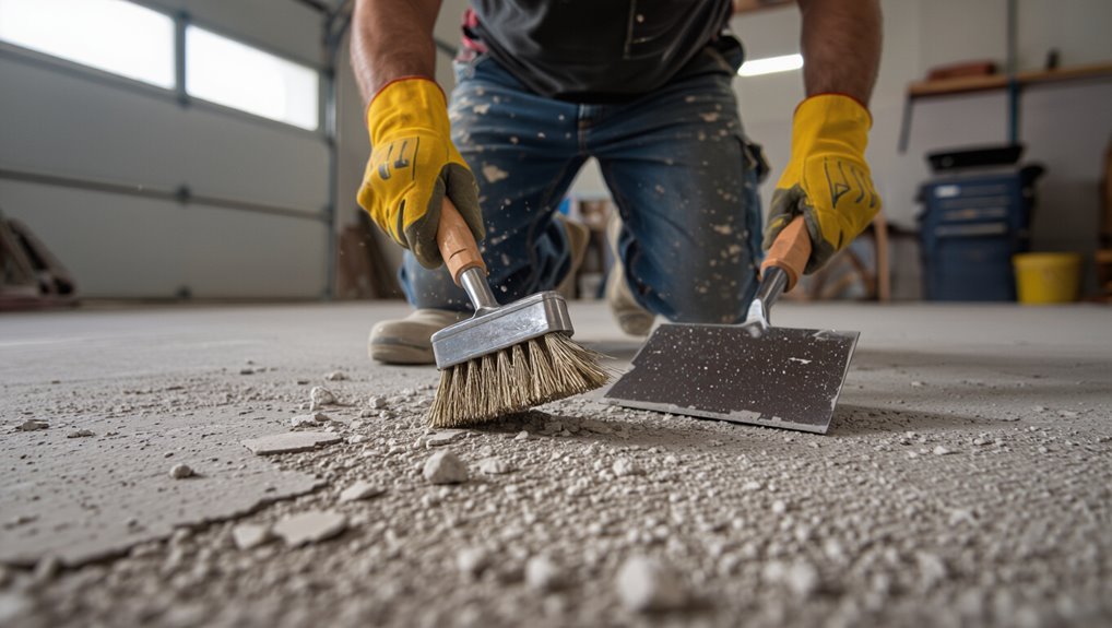 remove loose paint effectively