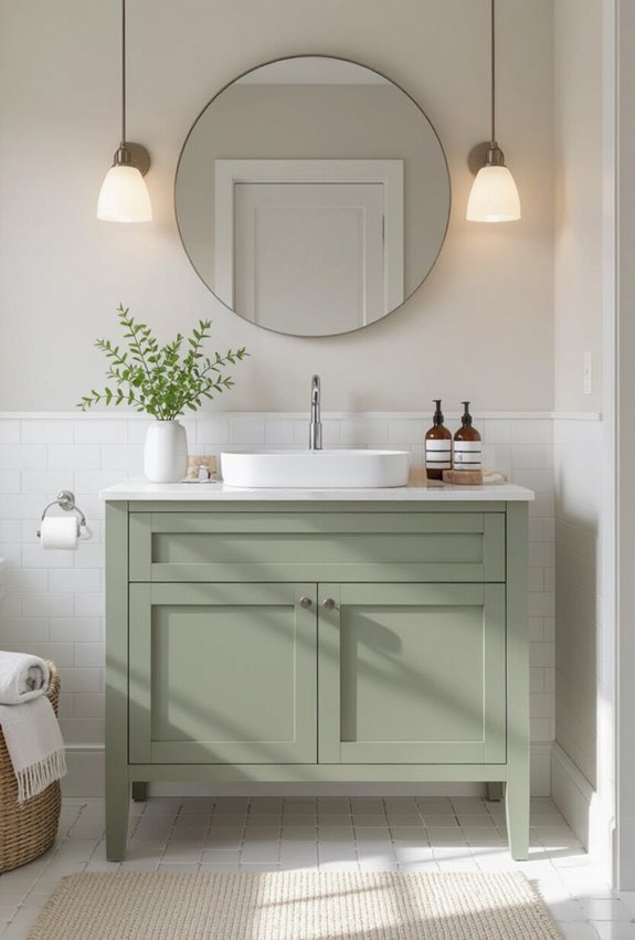 repaint cabinets for refresh