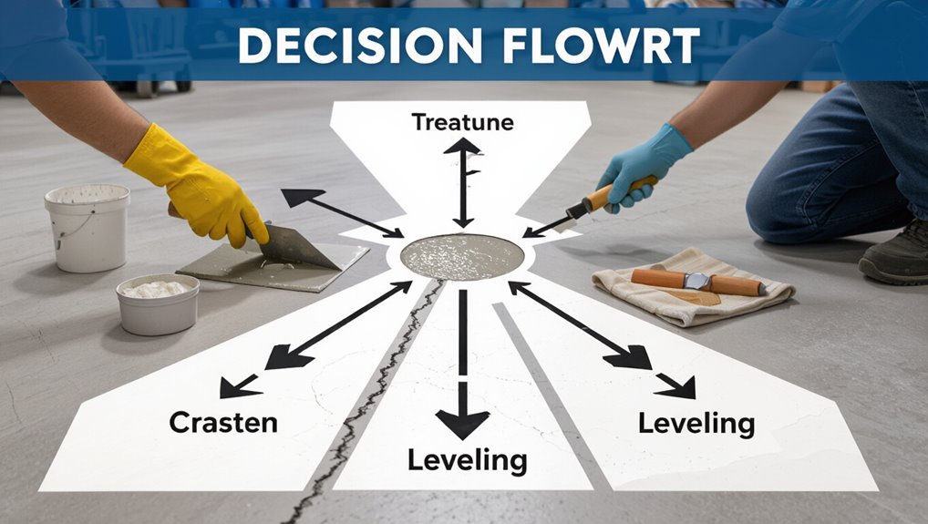 repair methods decision flowchart
