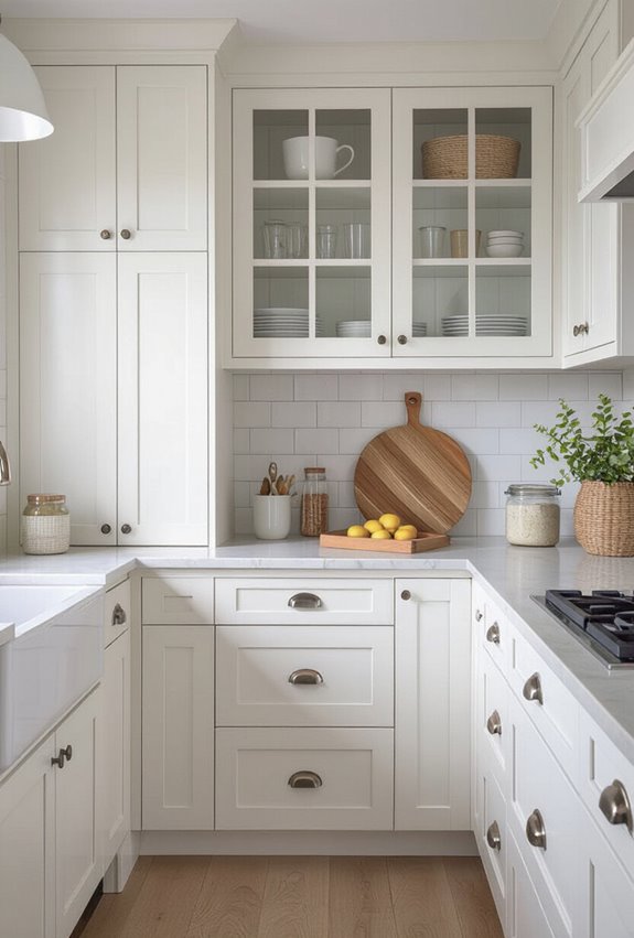 replace cabinet panels with glass