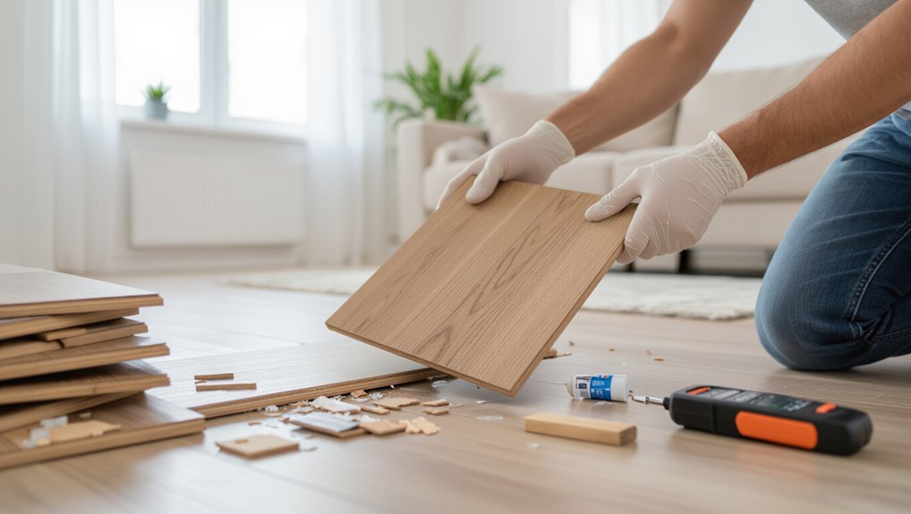 replace planks or consult professionals