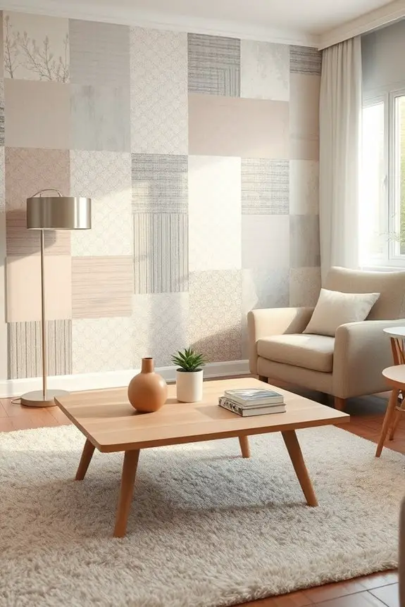 repurpose wallpaper remnants creatively