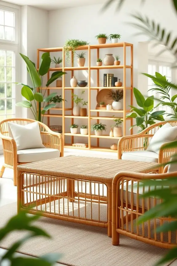 repurposed bamboo furniture ideas