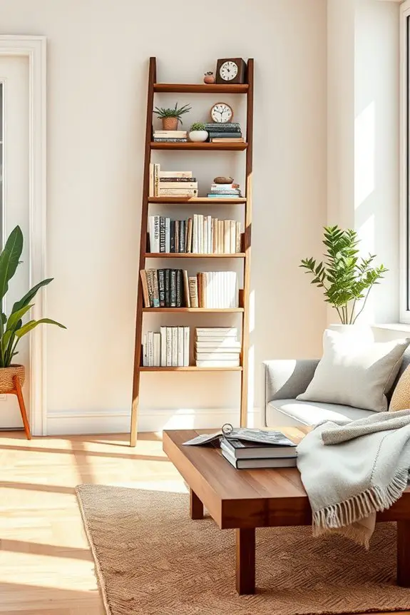 repurposed furniture for bookshelves