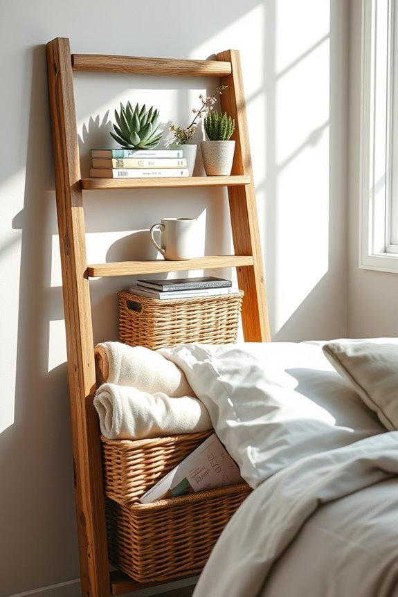 repurposed furniture for storage