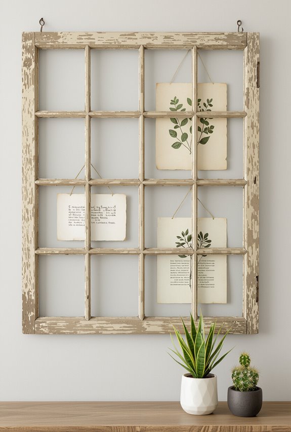 repurposed vintage window gallery
