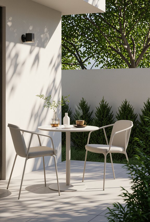 retractable awnings for cafes