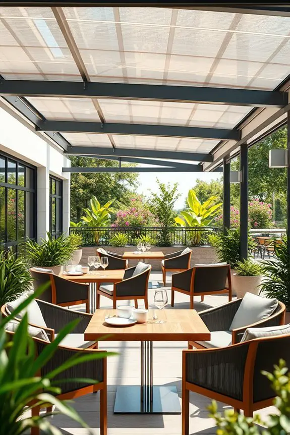 retractable screens for privacy