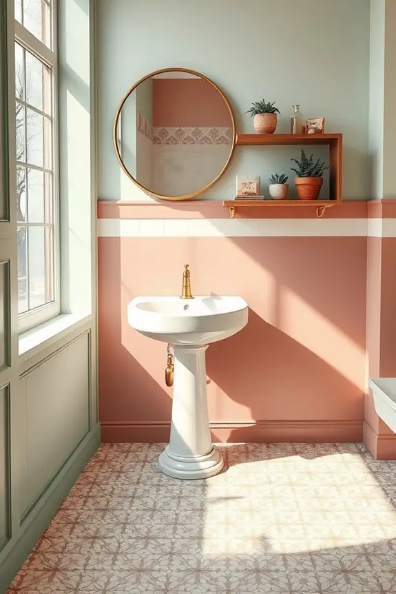 retro color combinations create charm
