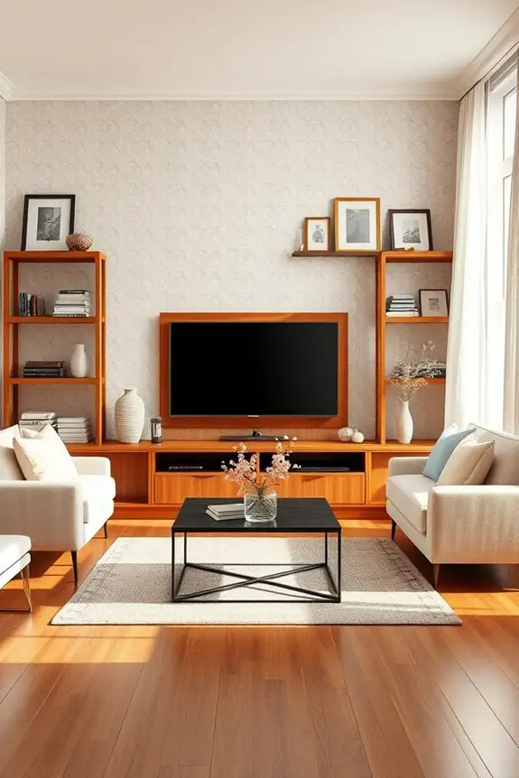 retro tv decor harmony
