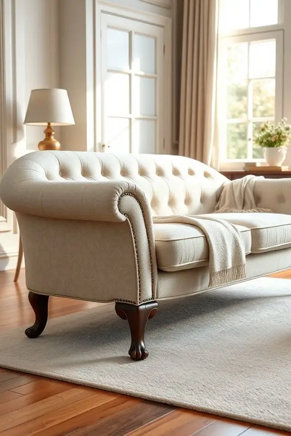 reupholster ball and claw sofas
