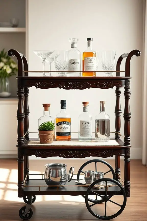 revamp your bar cart