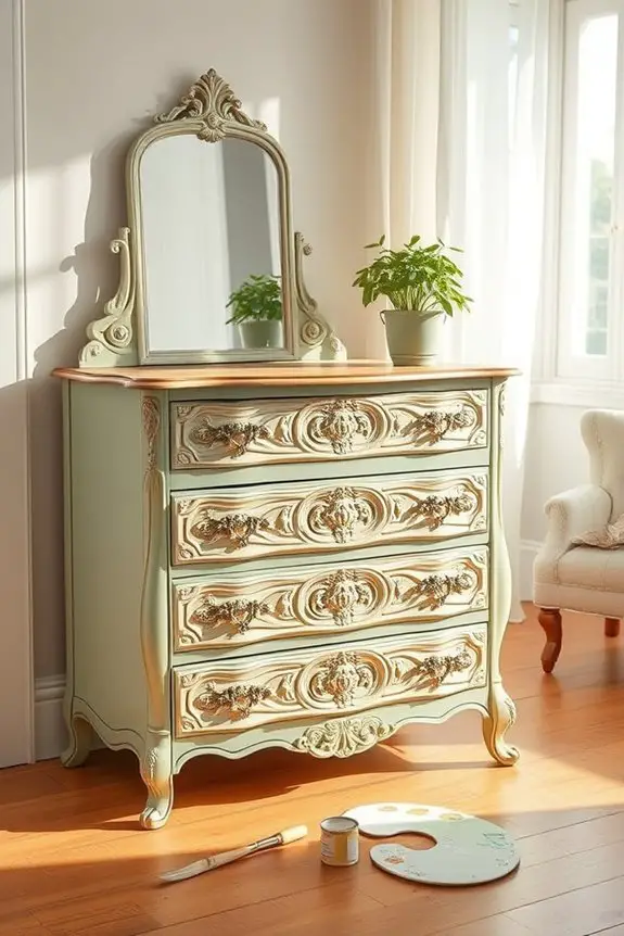 revitalize vintage dresser beautifully