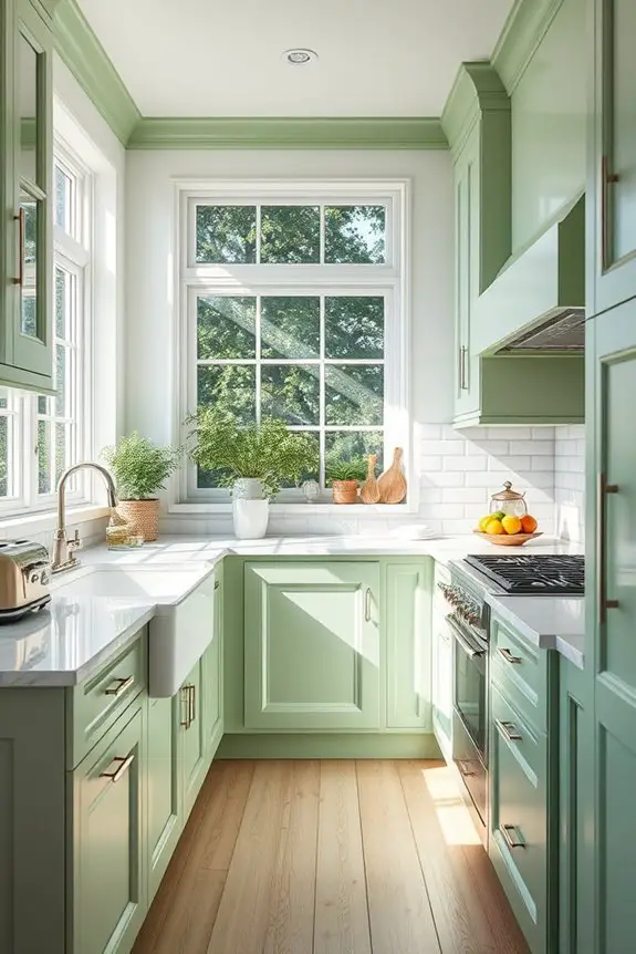revitalizing green cabinetry trends