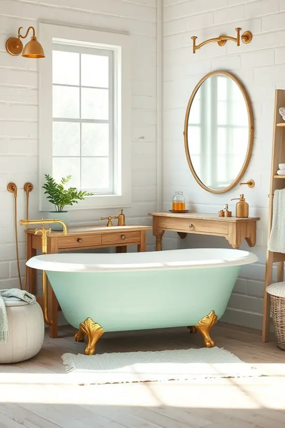 revitalizing vintage mint oasis