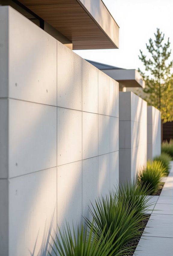 rhythmic pilasters recessed panels