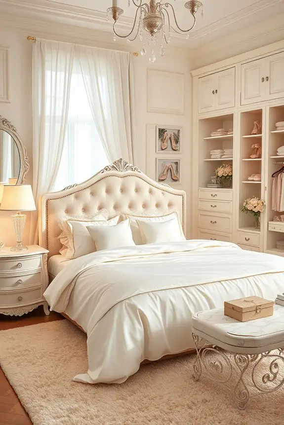 romantic bridal color palette