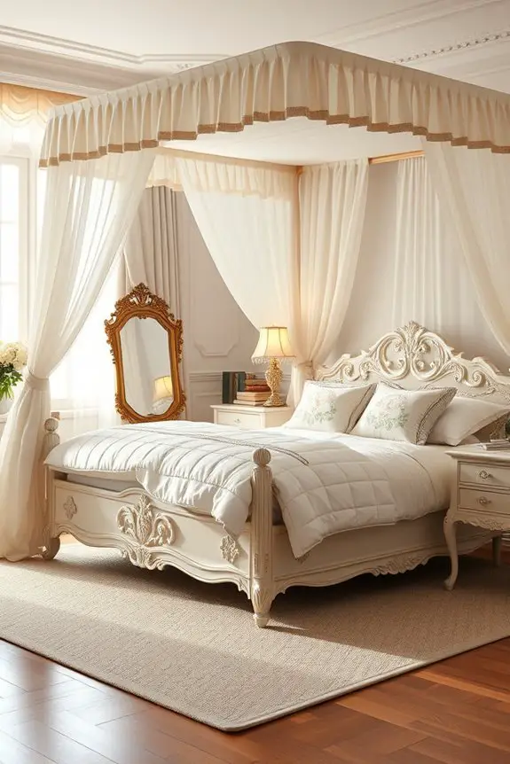 romantic elegant canopy beds
