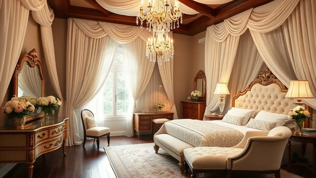 romantic luxurious bridal furniture