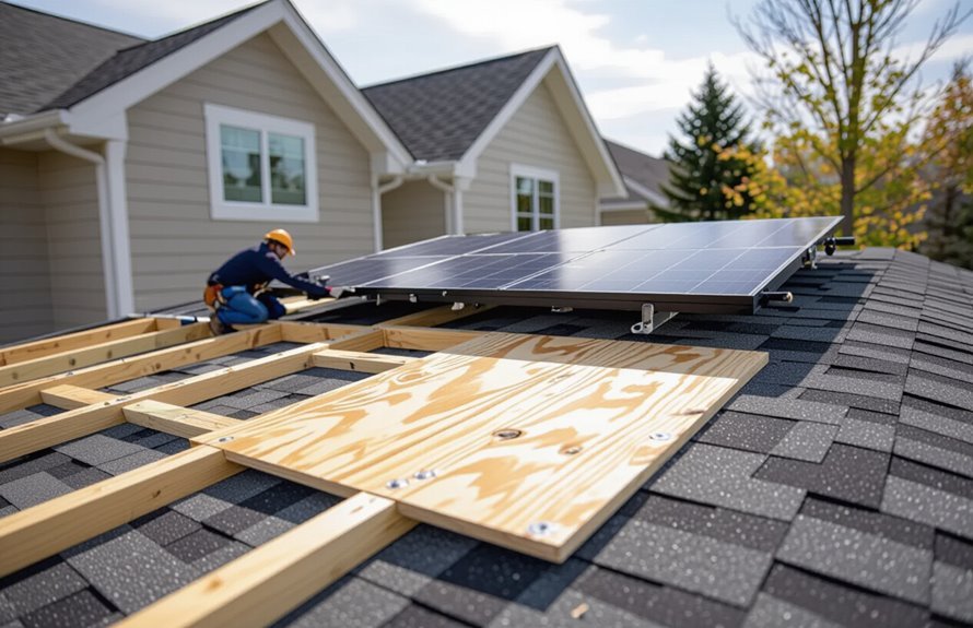 roof load assessment required