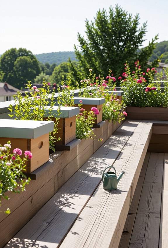 rooftop beekeeping for sustainability