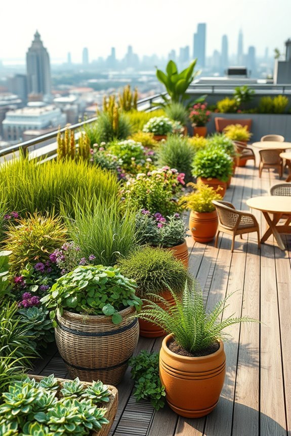 rooftop oasis for cafes