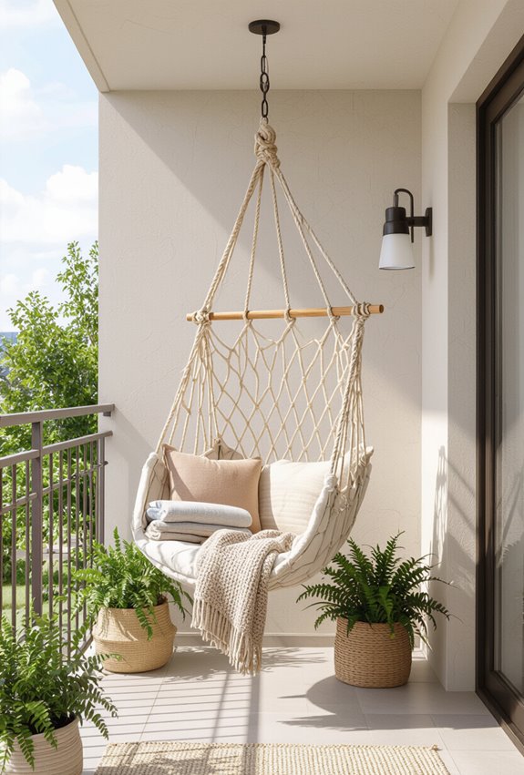 rope hammock lightweight storage