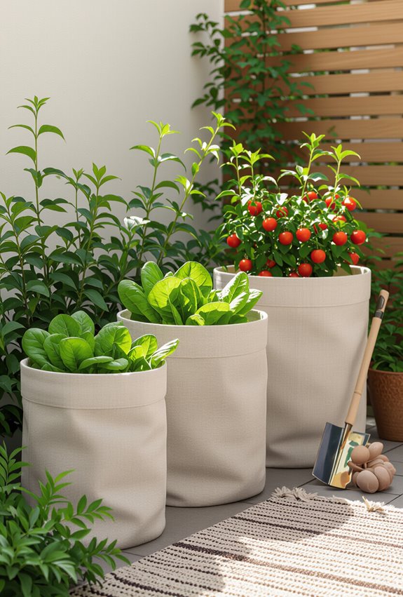 rotate grow bags annually