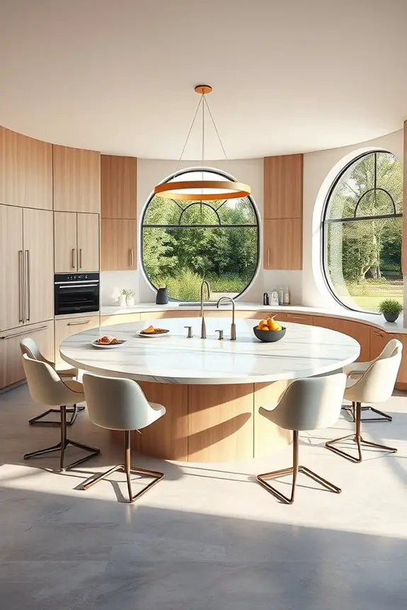 round kitchen decor themes