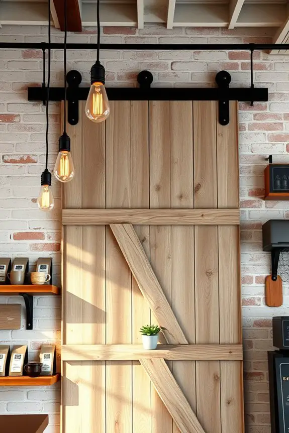 rustic barn doors charm