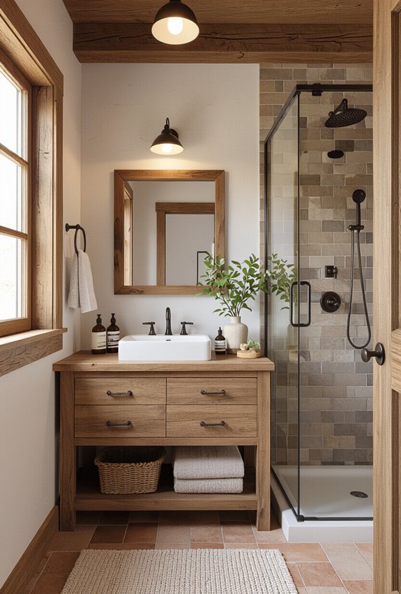 rustic bathroom maintenance tips