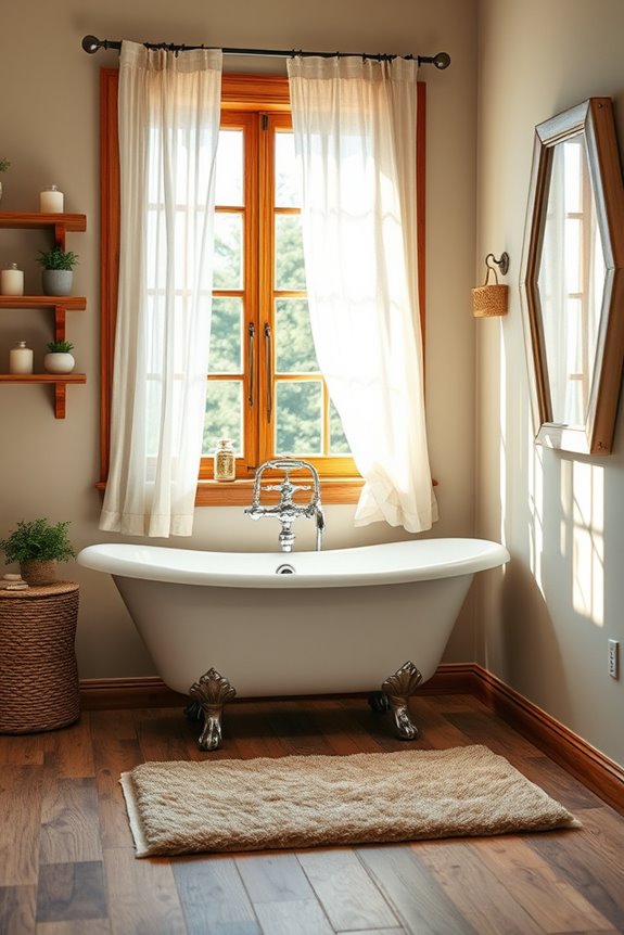 rustic burlap and lace