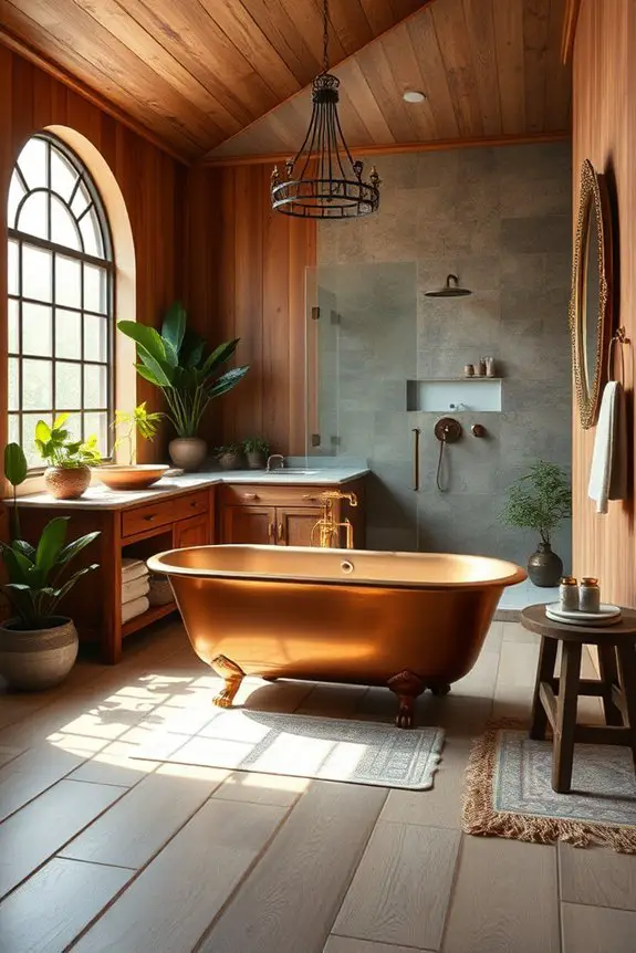rustic charm and warmth