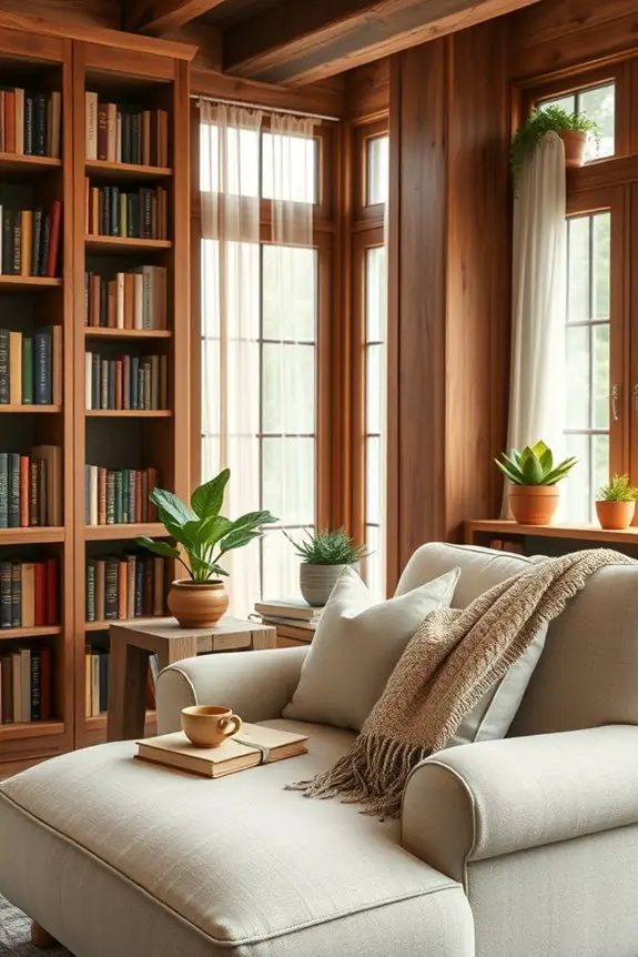 rustic charm and warmth