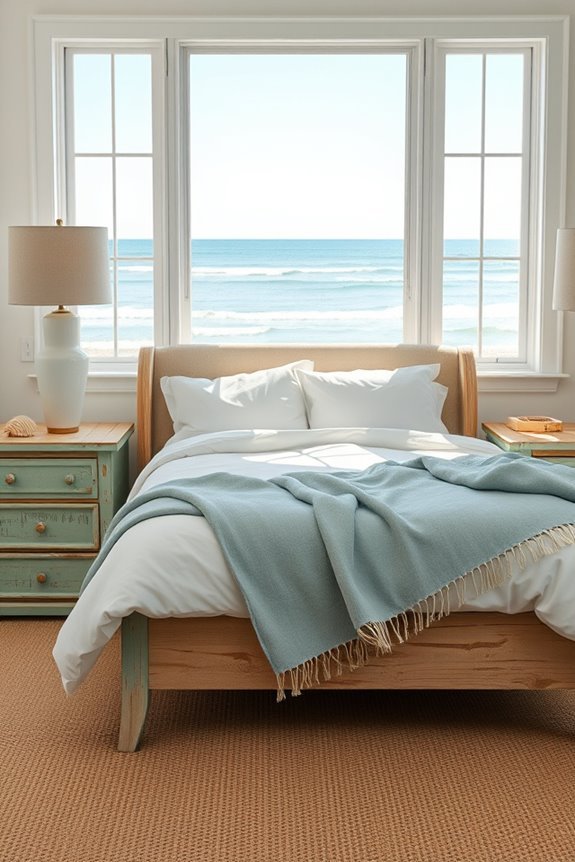 rustic charm coastal nightstands