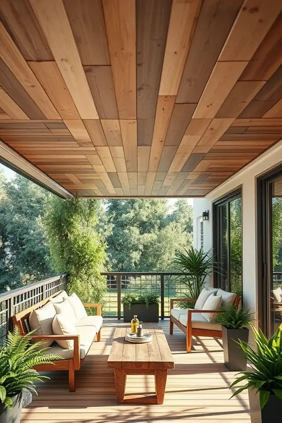 rustic charm for balconies