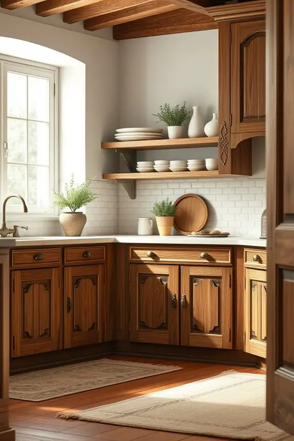 rustic charm for kitchens