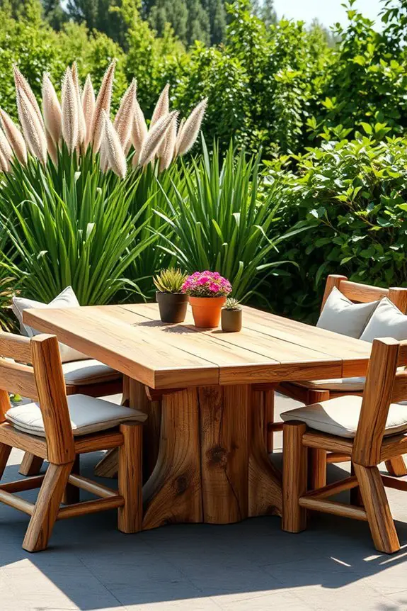 rustic charm for outdoor gatherings