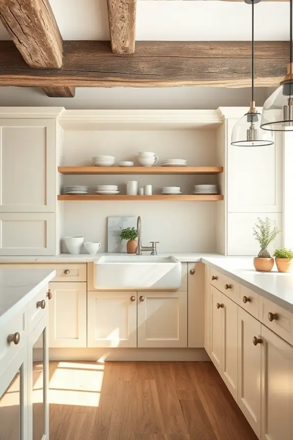 rustic charm in kitchens