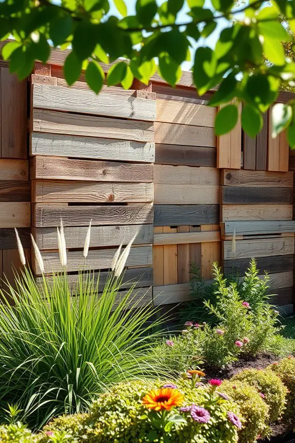 rustic charm with pallets