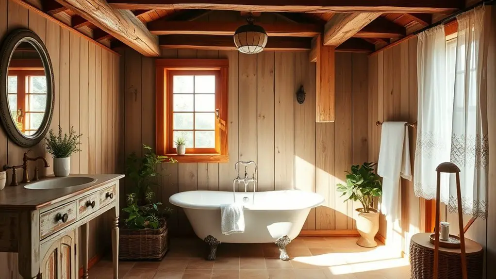 rustic cottage bathroom inspiration