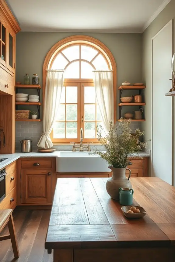 rustic cottage window treatments