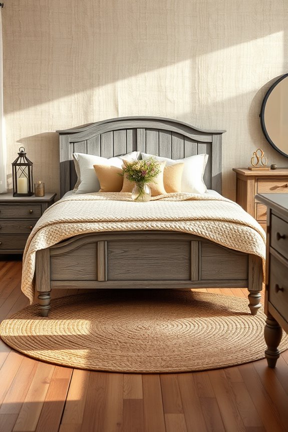 rustic cozy bedroom retreat