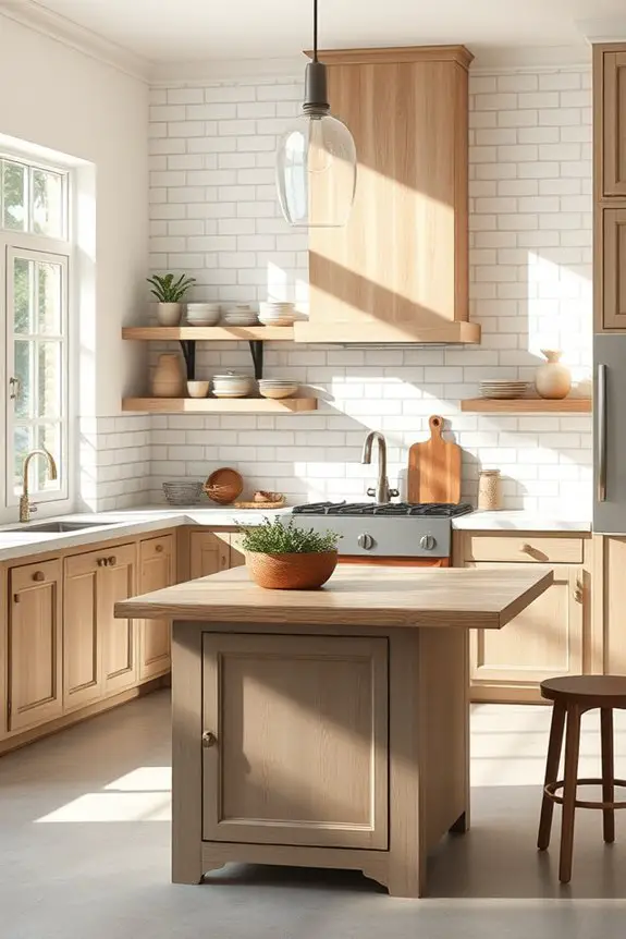 rustic cream and grey