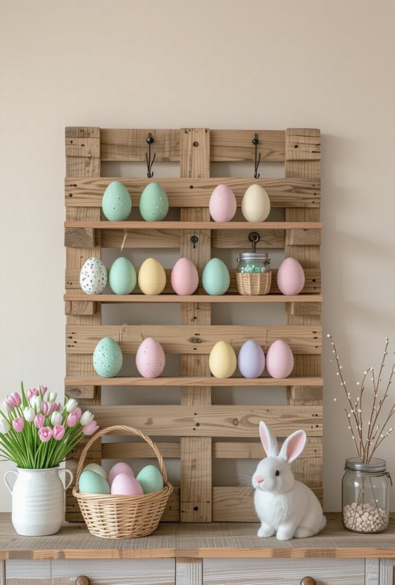 rustic customizable easter display