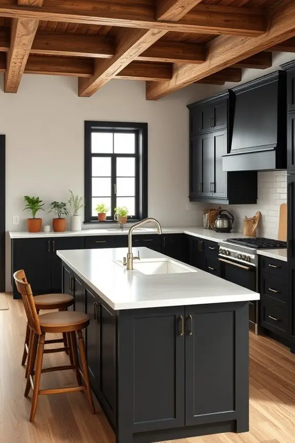 rustic elegance in kitchens