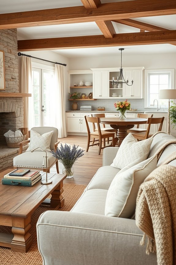 rustic elegance meets warmth