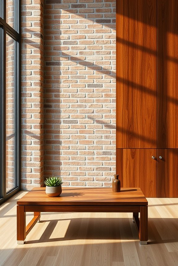 rustic elegance with contrast